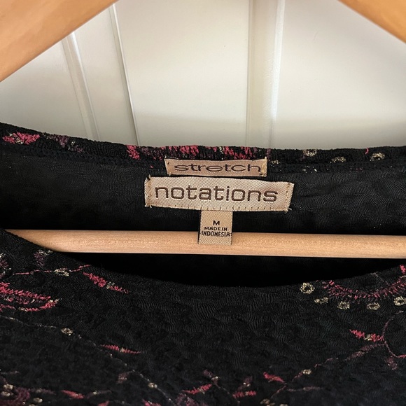 Notations Blouse - Picture 2 of 4